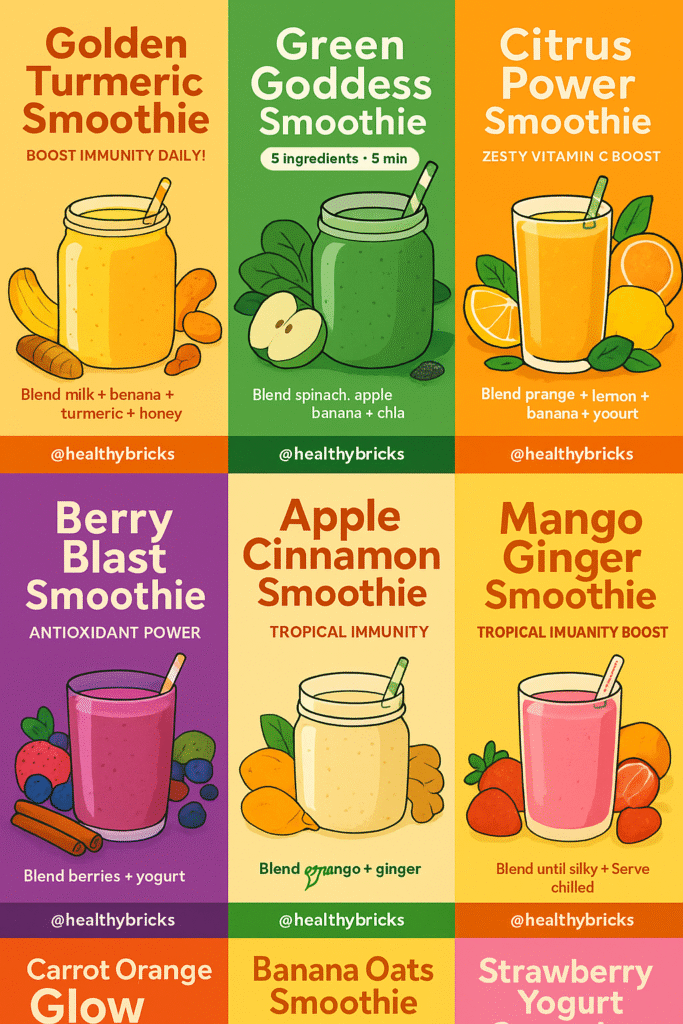 Immunity-boosting smoothies